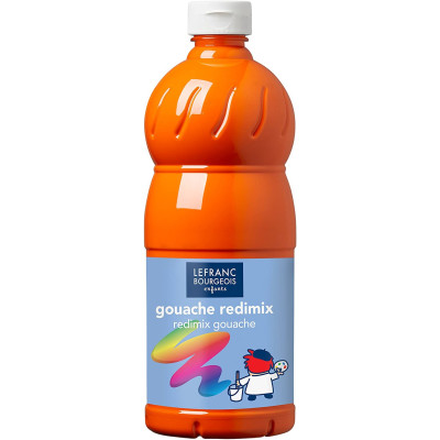 Farby temperowe Lefranc & Bourgeois 1 szt. x 500 ml - Jaskrawo pomarańczowy | Mój sklep