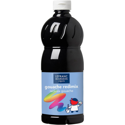 Farby temperowe Lefranc czarny 1 szt. 500 ml | Mój sklep
