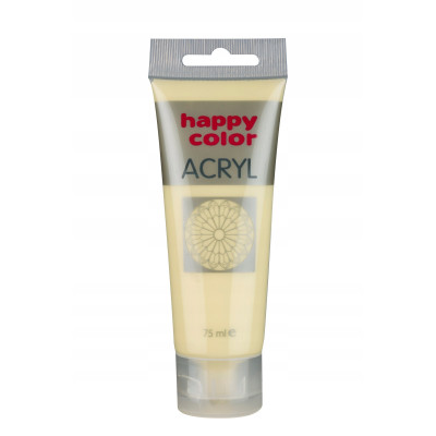 Farby akrylowe Happy Color 1 szt. x 75 ml - Jasnożółty limonkowy | Mój sklep