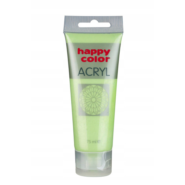 Farby akrylowe Happy Color 1 szt. x 75 ml- zielony limonka