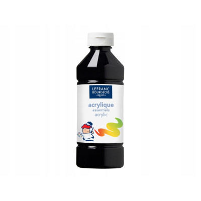 Farby akrylowe Lefranc czarny 1 szt. 500 ml | Mój sklep