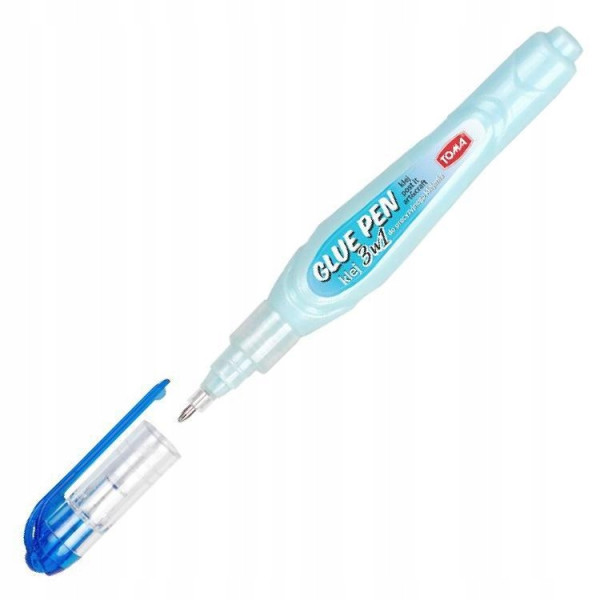 Klej w długopisie precyzyjny 3w1 TOMA Glue Pen