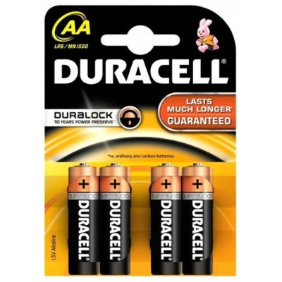 Bateria alkaliczna Duracell AA (R6) 4 szt. | Mój sklep