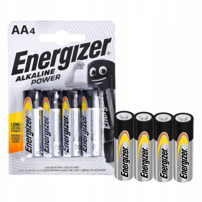 Baterie alkaliczne Energizer AA (R6) 4 szt. | Mój sklep