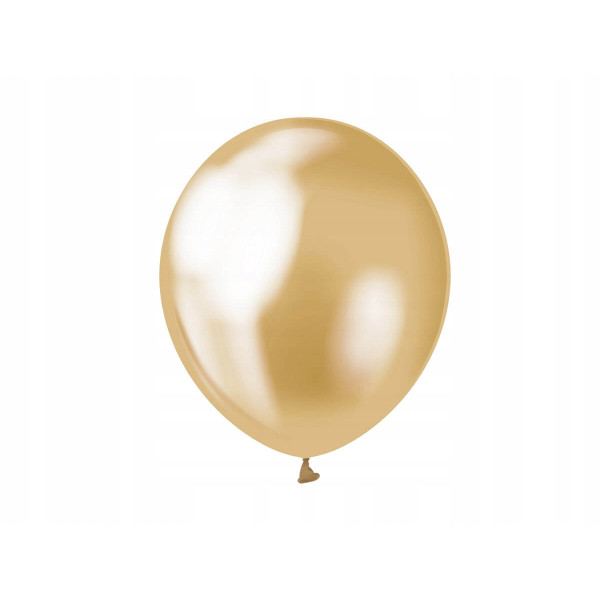 Balony Beauty & Charm platynowe złote 30cm 7szt