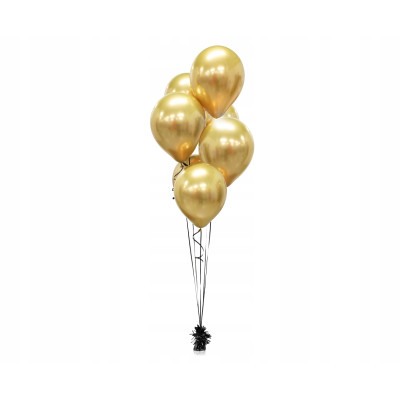 Balony Beauty & Charm platynowe złote 30cm 7szt | Mój sklep
