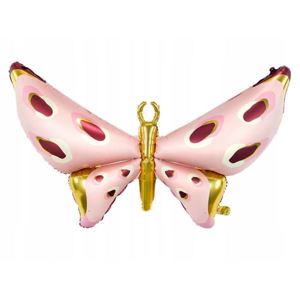 Balon Foliowy MOTYL Wiosna Urodziny Party 120x87cm