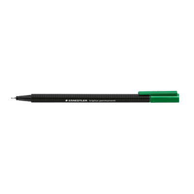 Cienkopis kreślarski Staedtler 1 szt. 0,3 mm Zielony | Mój sklep