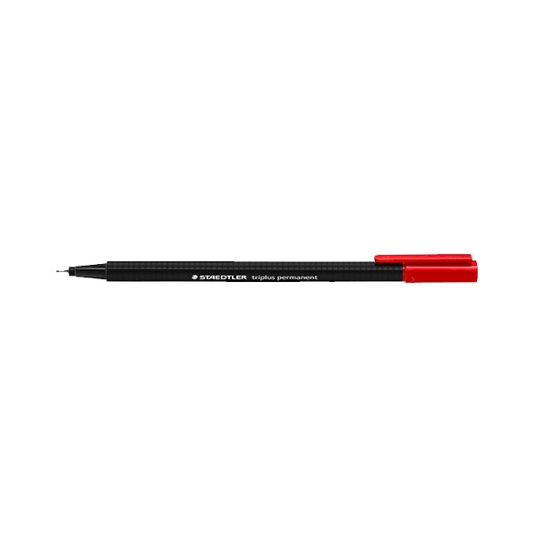 Cienkopis kreślarski Staedtler 1 szt. 0,3 mm Czerwony