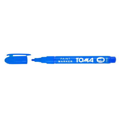 Marker permanentny niebieski Toma 1 szt. | Mój sklep