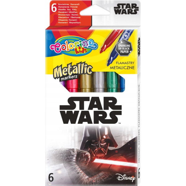 Flamastry Star Wars Colorino 6 szt.