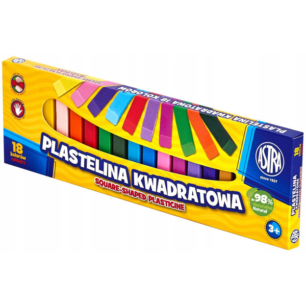 Plastelina Astra 18 szt.