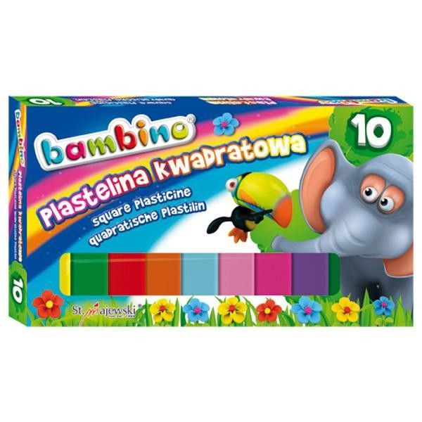 Plastelina Bambino 10 szt.