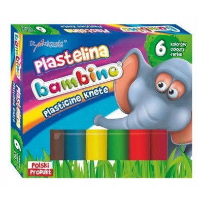 Plastelina Bambino 6 szt. | Mój sklep