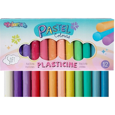 Plastelina Colorino PASTEL 12 szt. | Mój sklep