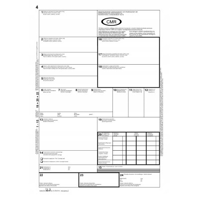 List przewozowy CMR Papirus II 623 PI | Mój sklep