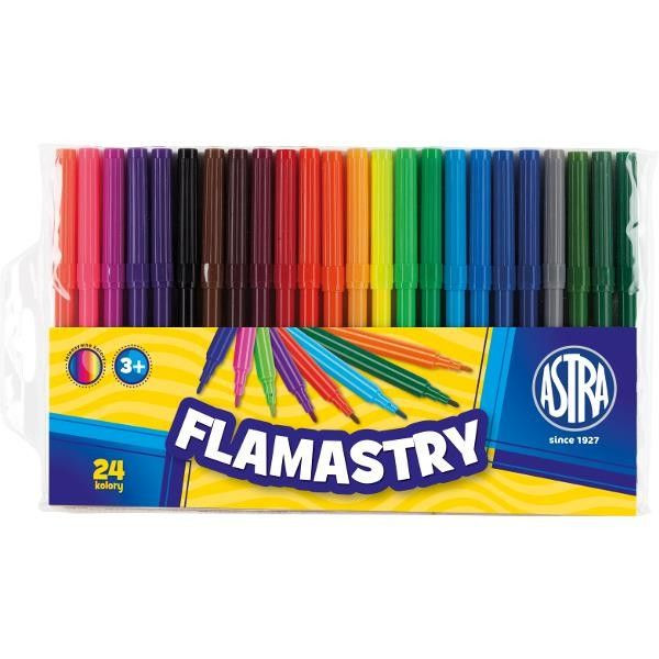 Flamastry Astra 24 szt.