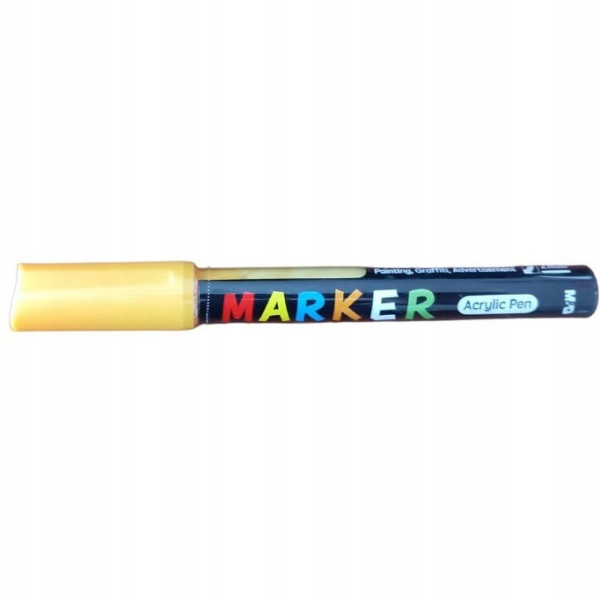 Marker akrylowy M&G APL404-15 żółty 1 szt.