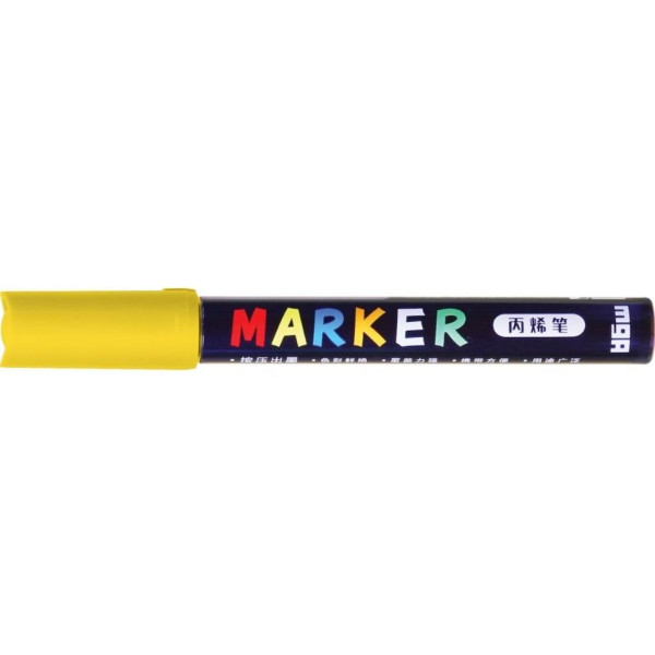 Marker akrylowy M&G MG APL400-1 żółty