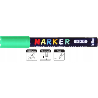 Marker akrylowy M&G APL050-501 zielony 1 szt. | Mój sklep