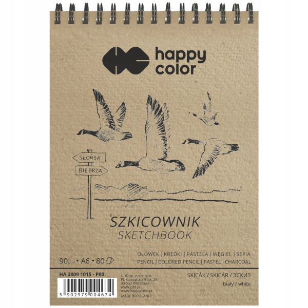 Blok szkicownik A6 Happy Color