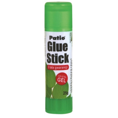 Klej w sztyfcie przezroczysty Patio Glue Stick 25g | Mój sklep