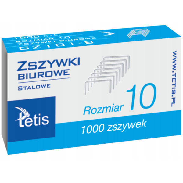 Zszywki Tetis 10