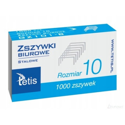 Zszywki Tetis 10 | Mój sklep