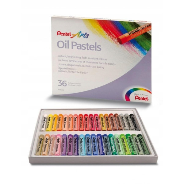 Kredki pastelowe Pentel 36 szt.