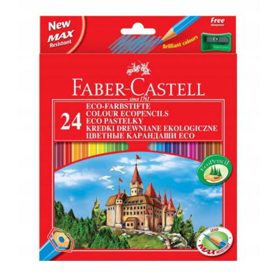 Kredki ołówkowe Faber-Castell 24 szt. | Mój sklep