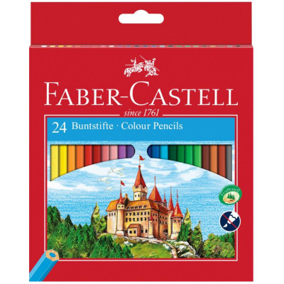 Kredki ołówkowe Faber-Castell 24 szt. | Mój sklep