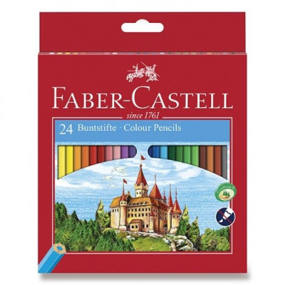 Kredki ołówkowe Faber-Castell 24 szt. | Mój sklep