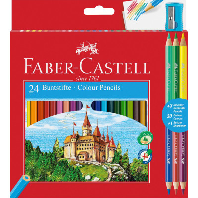 Kredki ołówkowe Faber-Castell 27 szt. | Mój sklep