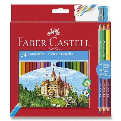 Kredki ołówkowe Faber-Castell 27 szt. | Mój sklep