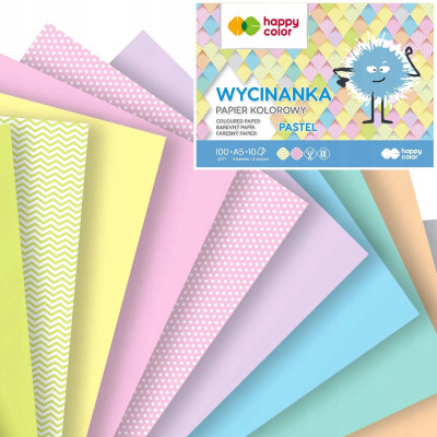 Wycinanka A5 Happy Color 10 arkuszy 1 g/m² | Mój sklep