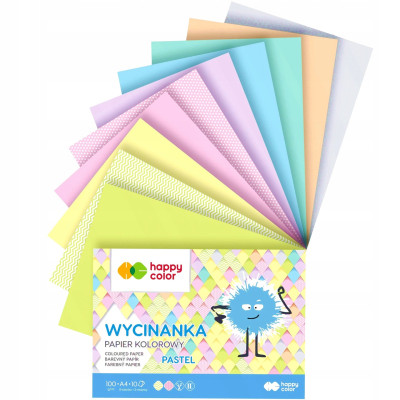 Wycinanka A5 Happy Color 10 arkuszy 1 g/m² | Mój sklep