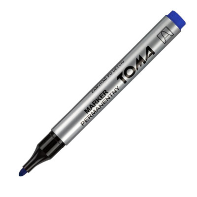 Marker permanentny niebieski pastelowy Toma 1 szt. | Mój sklep